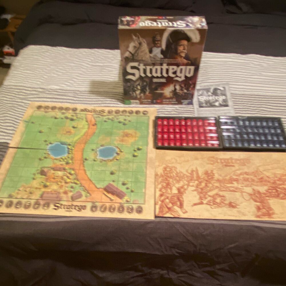 PlayMonster Stratego Original Board Game, Complete, Ages 8+, 2 Players